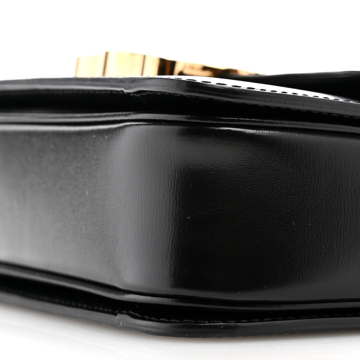 Shiny Calfskin Teen Triomphe Black