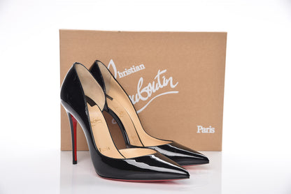 Christian Louboutin Patent Iriza 100 Pumps 37.5 Black 11 of 11
