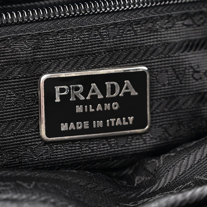 Prada Soft Calfskin Tote Black 6 of 10