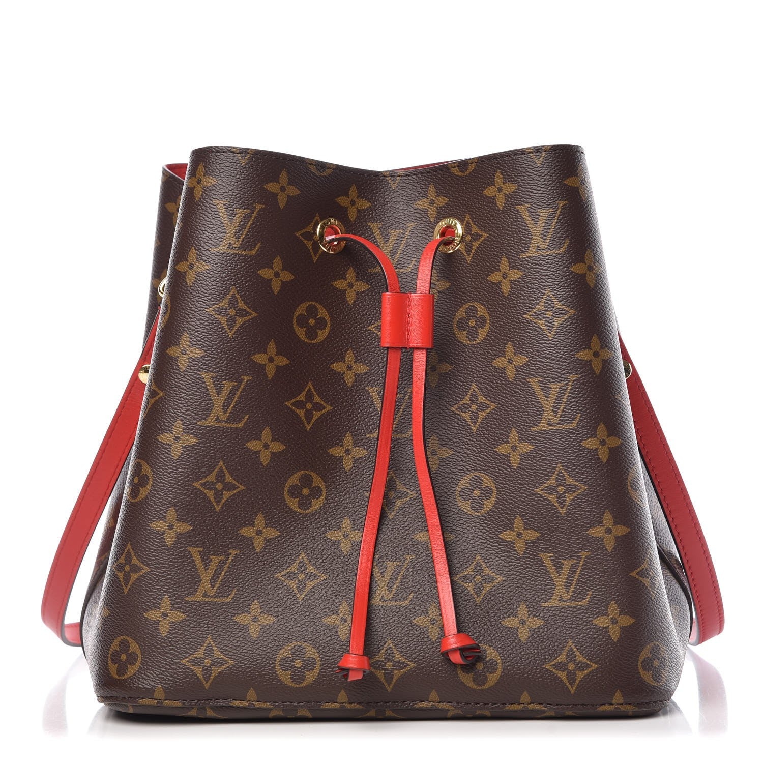 Louis Vuitton Monogram Neonoe MM Coquelicot 1 of 9