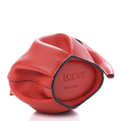 Loewe Calfskin Elephant Coin Purse Red 4 of 8