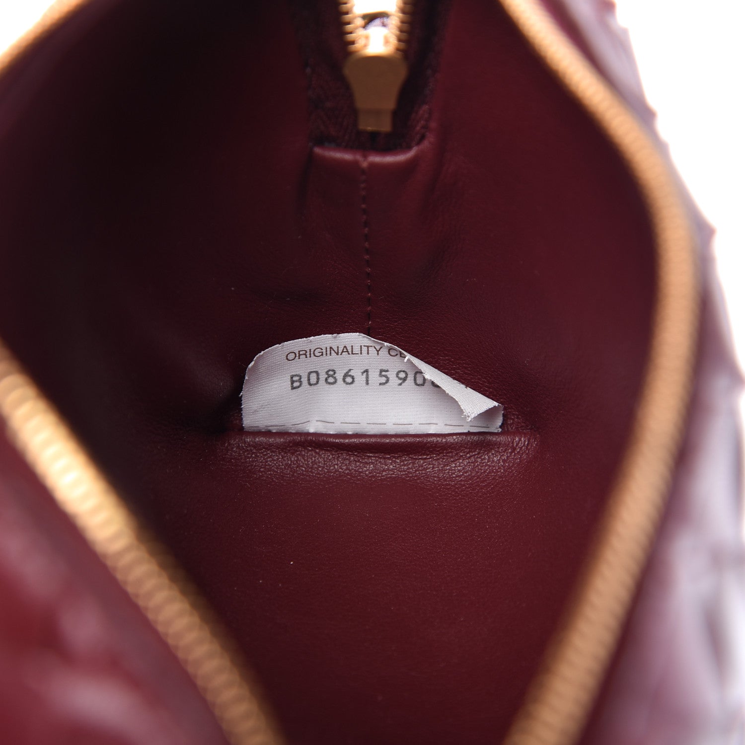Bottega Veneta Nappa Intrecciato Mini Crossbody Bordeaux 9 of 9