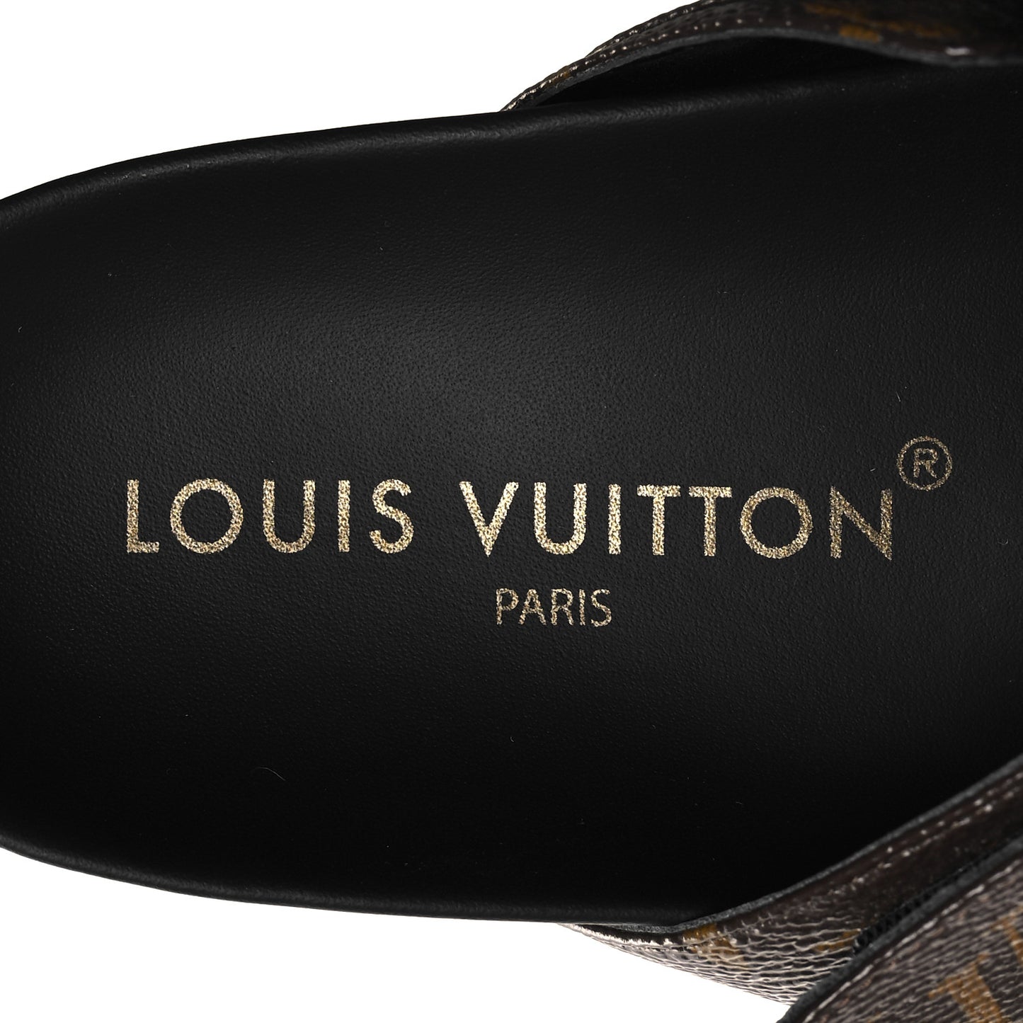 Monogram Bom Dia Mule Sandals 40 Black