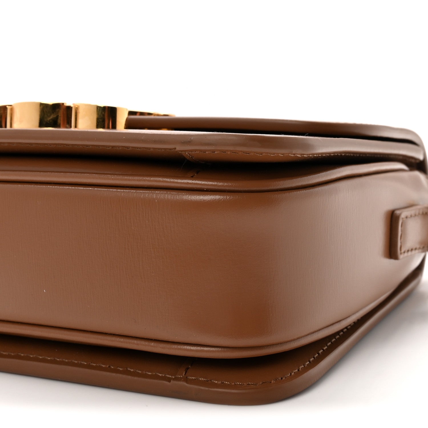 Celine Shiny Calfskin Teen Triomphe Bronze 9 of 9