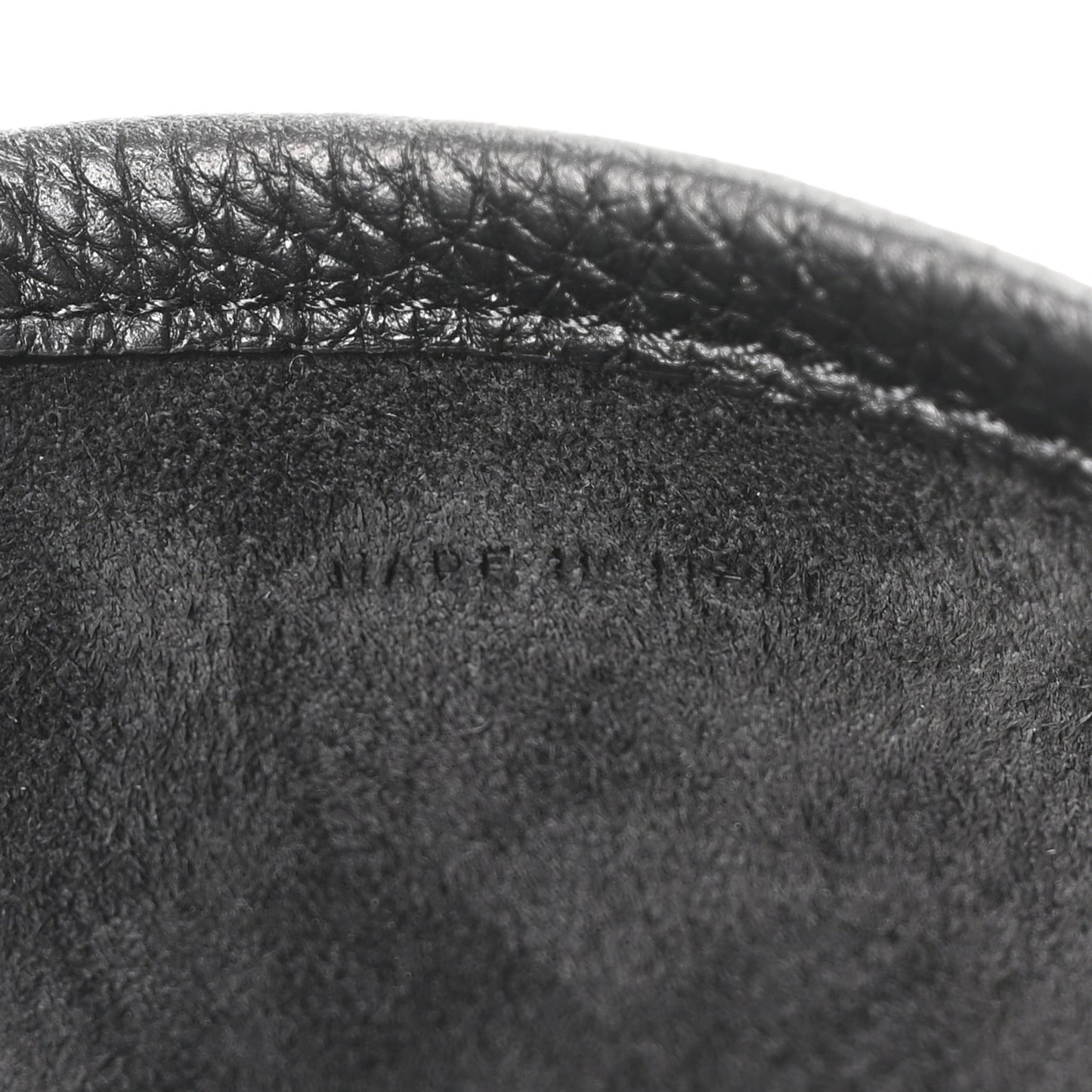 Grained Calfskin Park Tote Three Black