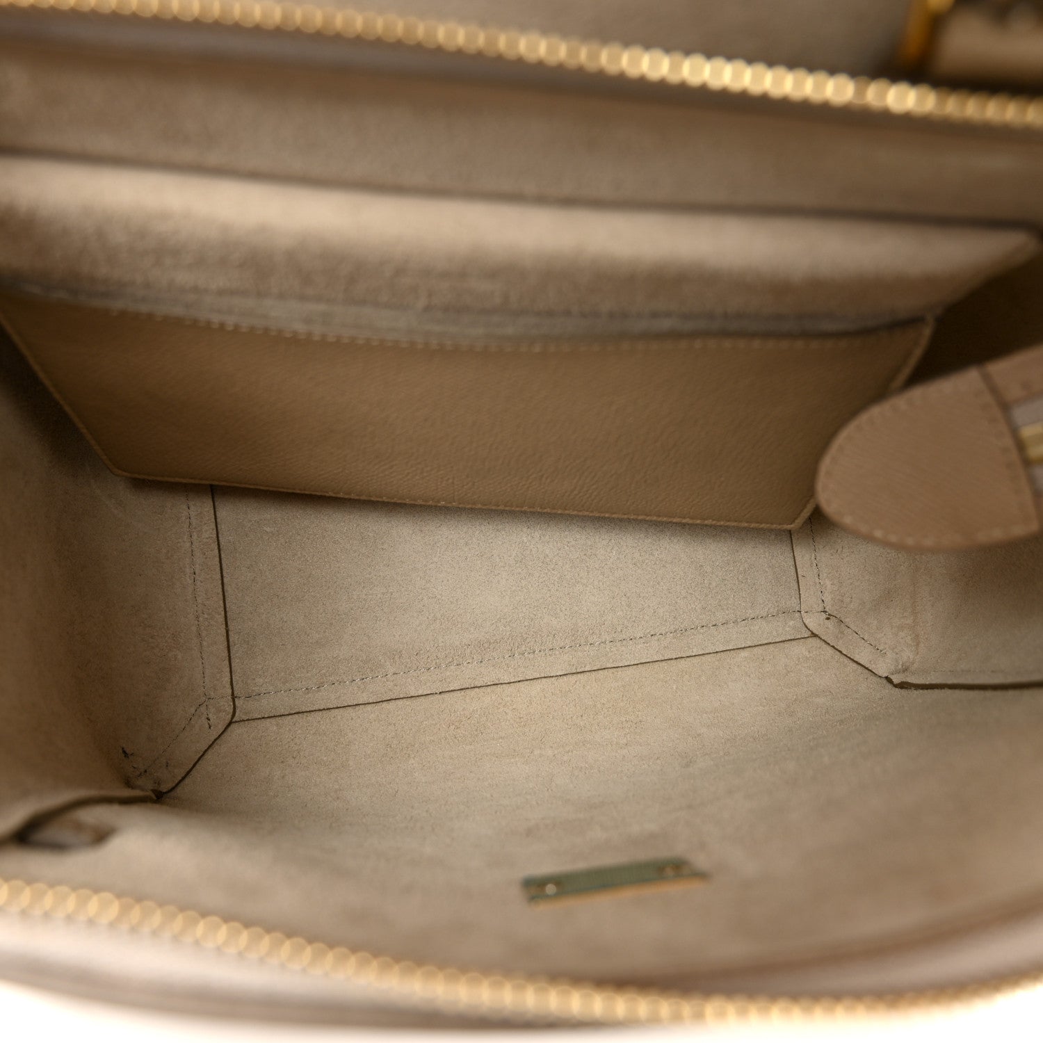 Celine Grained Calfskin Micro Belt Bag Light Taupe 5 of 10