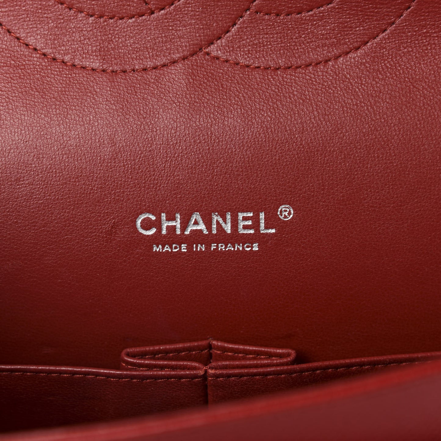 Caviar Quilted Maxi Double Flap Red