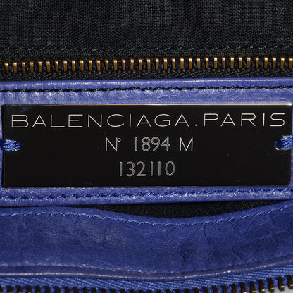 Balenciaga Agneau Classic Hardware Work Bleu Lavande 9 of 12