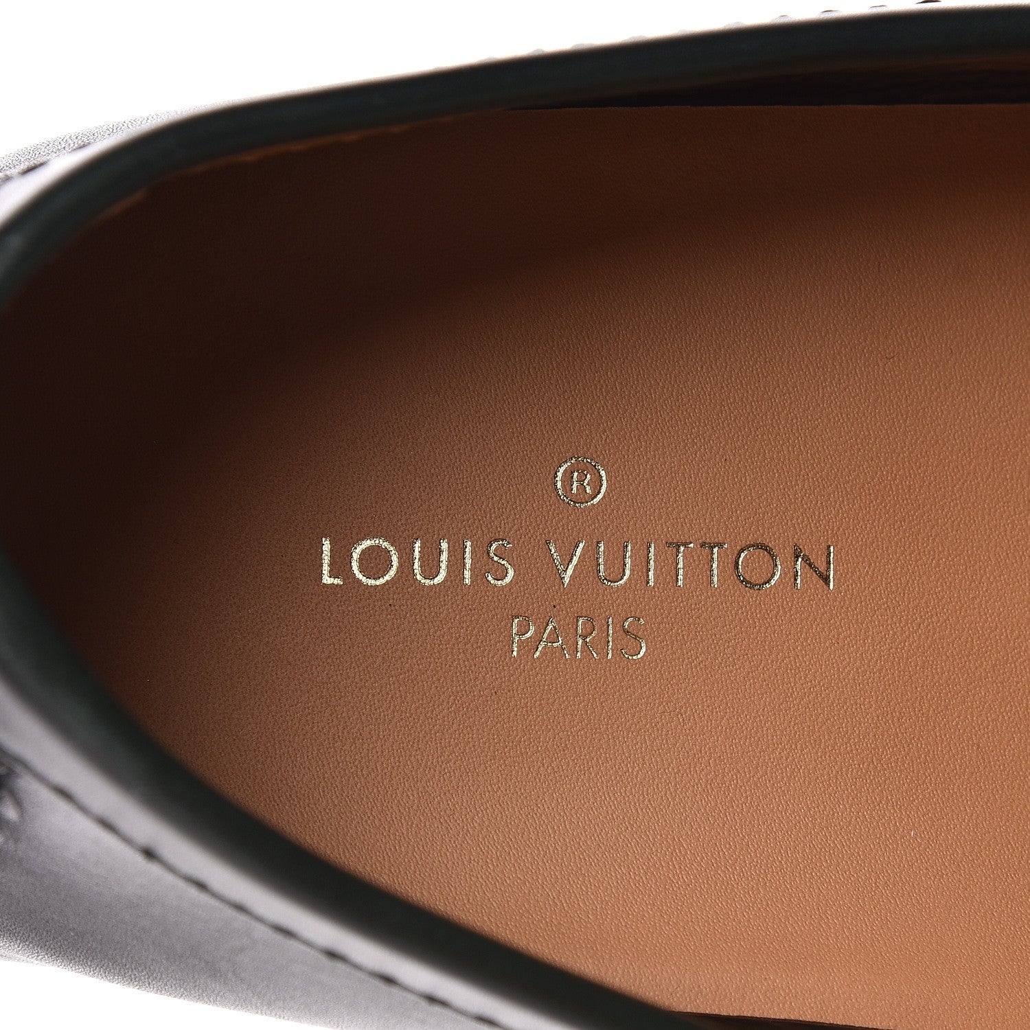 Louis Vuitton Smooth Calfskin Mens Hockenheim Moccasin Loafers 7 Green 7 of 9