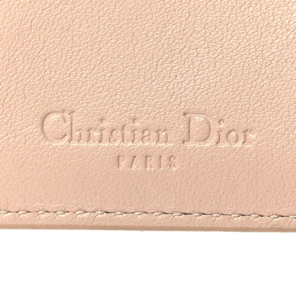 Christian Dior Patent Cannage Lady Dior Eden Wallet Beige 6 of 12
