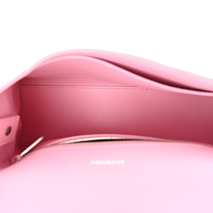 Balenciaga Calfskin S Downtown Shoulder Bag Candy Pink Black 5 of 12