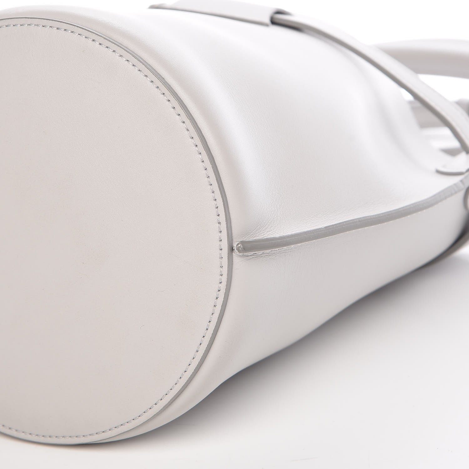 Celine Smooth Calfskin Nano Big Bag Bucket Light Grey 10 of 10