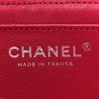Chanel Caviar Quilted Mini Square Flap Red 6 of 11