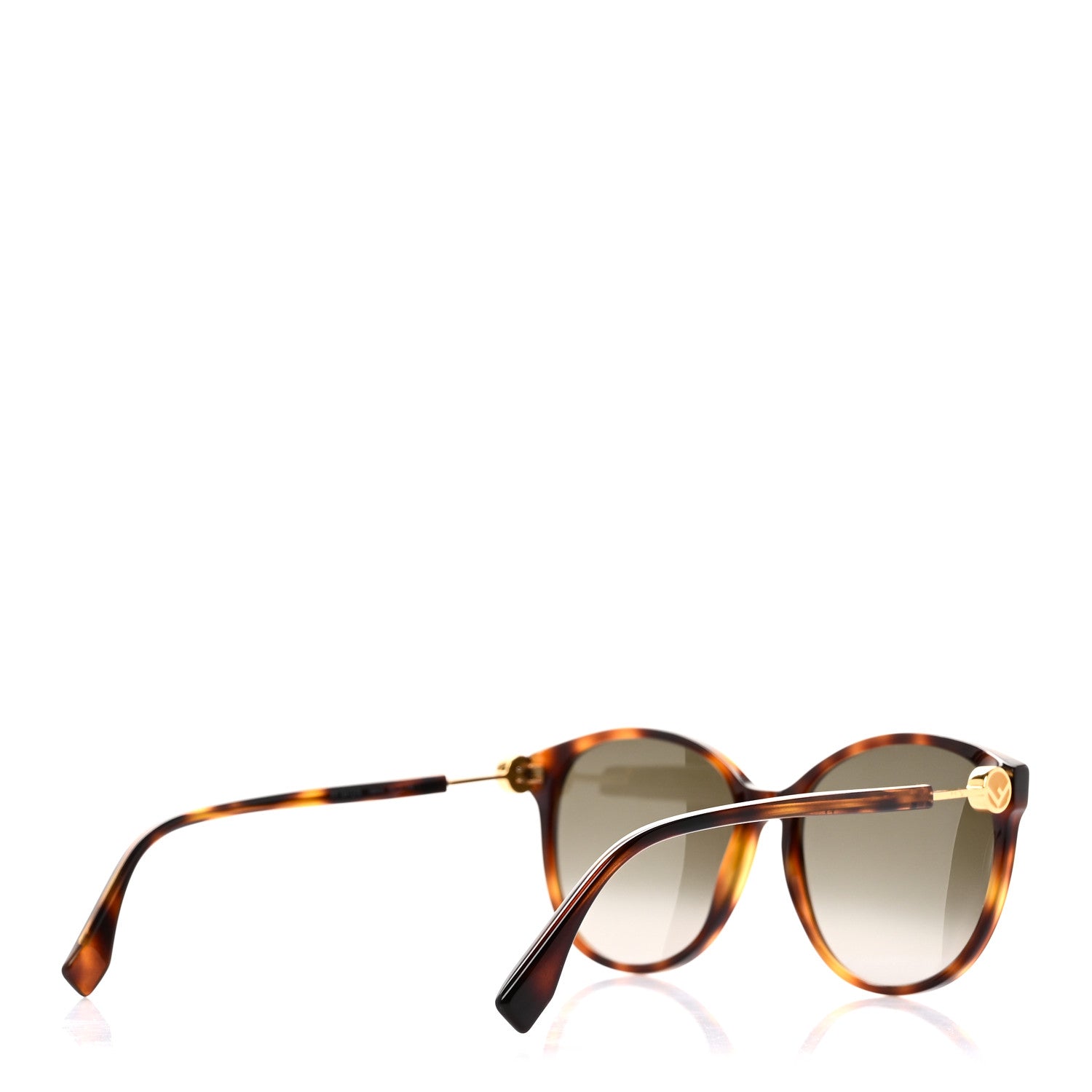Fendi Acetate Cat Eye Sunglasses FF0412/S Tortoise 1866855