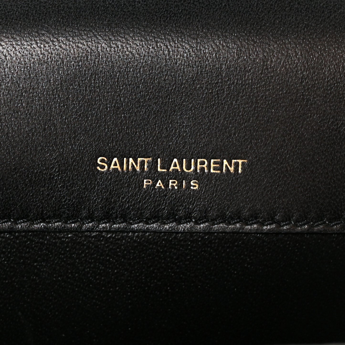 Lambskin Matelasse Monogram Medium Vicky Chain Bag Black