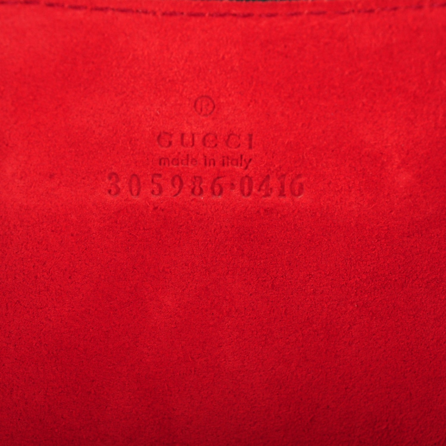 Gucci Pebbled Calfskin Soho iPad Case Tabasco Red 6 of 6