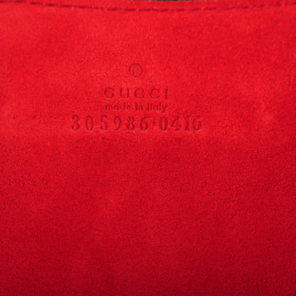 Gucci Pebbled Calfskin Soho iPad Case Tabasco Red 6 of 6