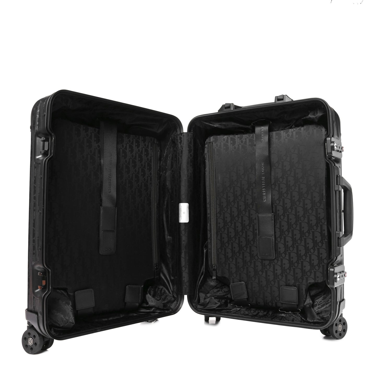 X RIMOWA Aluminum Gradient Original Cabin Luggage Black