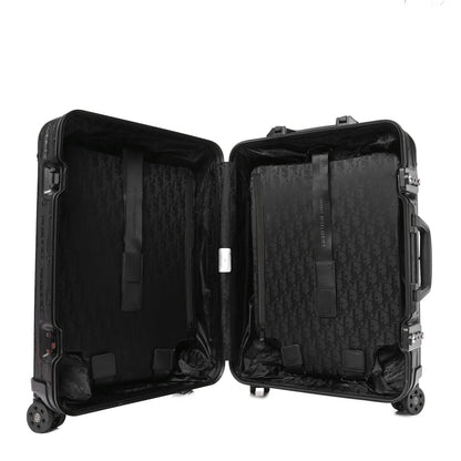 Christian Dior X RIMOWA Aluminum Gradient Original Cabin Luggage Black 4 of 9