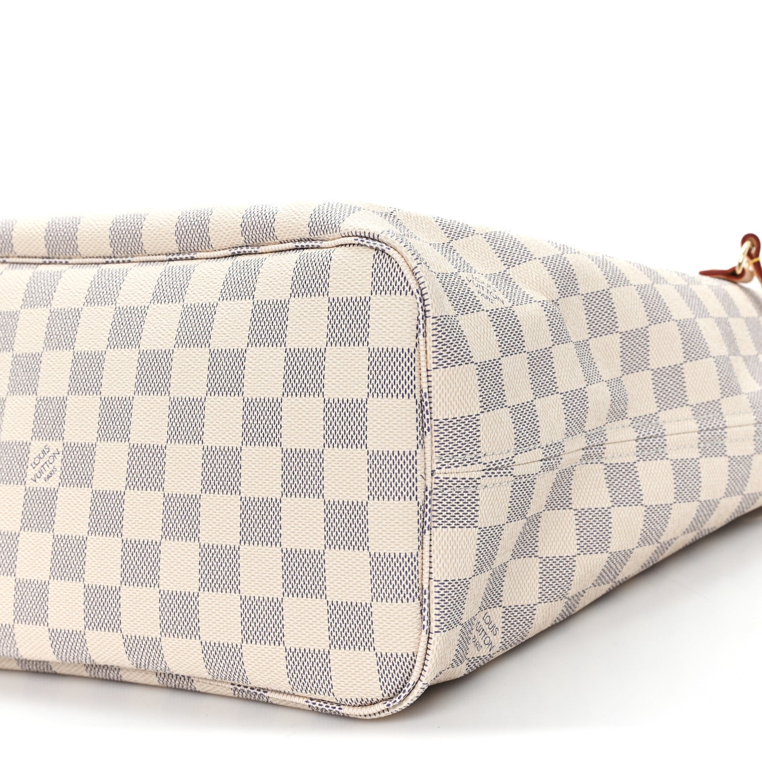 Louis Vuitton Damier Azur Neo Neverfull MM Rose Ballerine 9 of 9