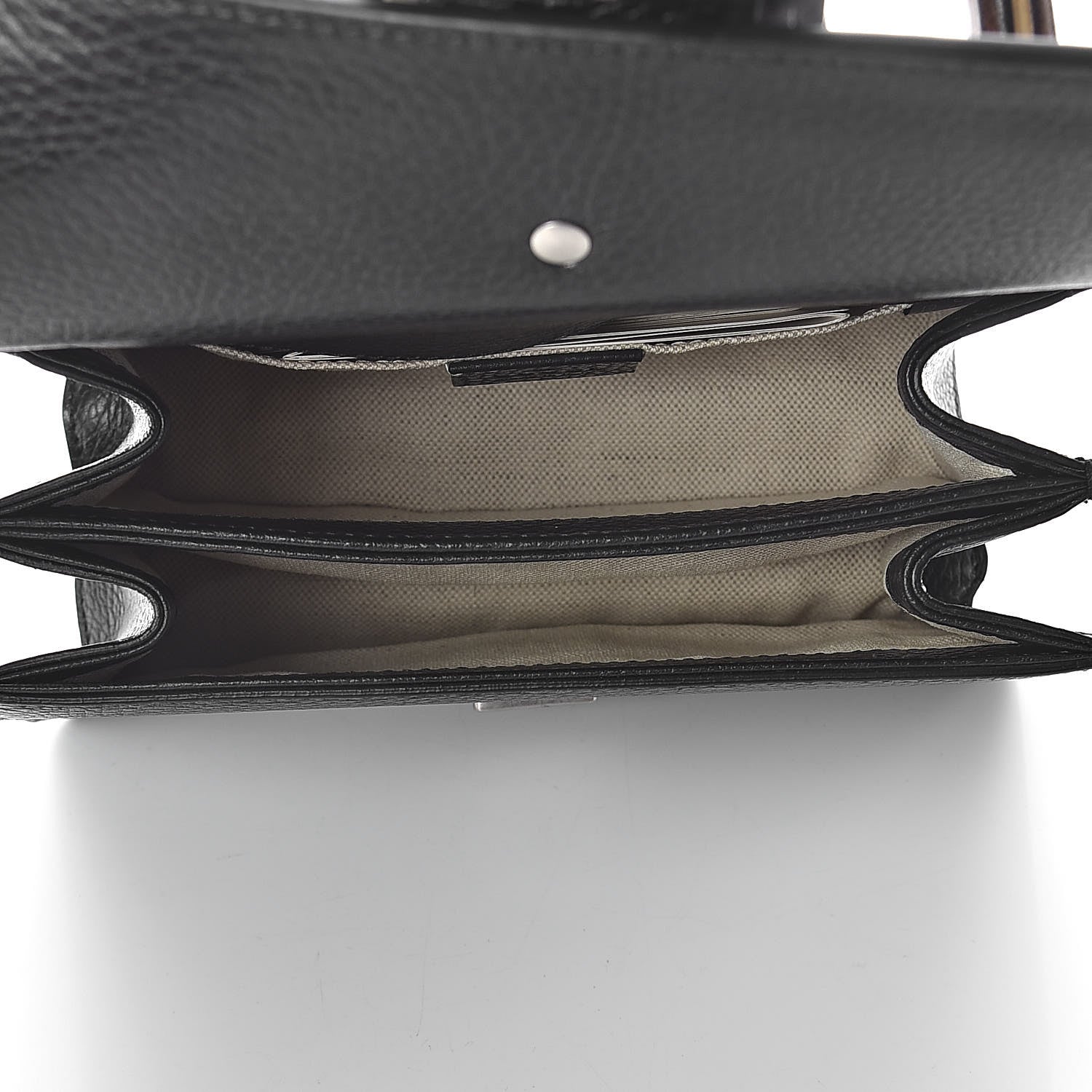 Gucci Dollar Calfskin Crystal Web Mini Dionysus Bamboo Top Handle Bag Black Black Diamond 5 of 10