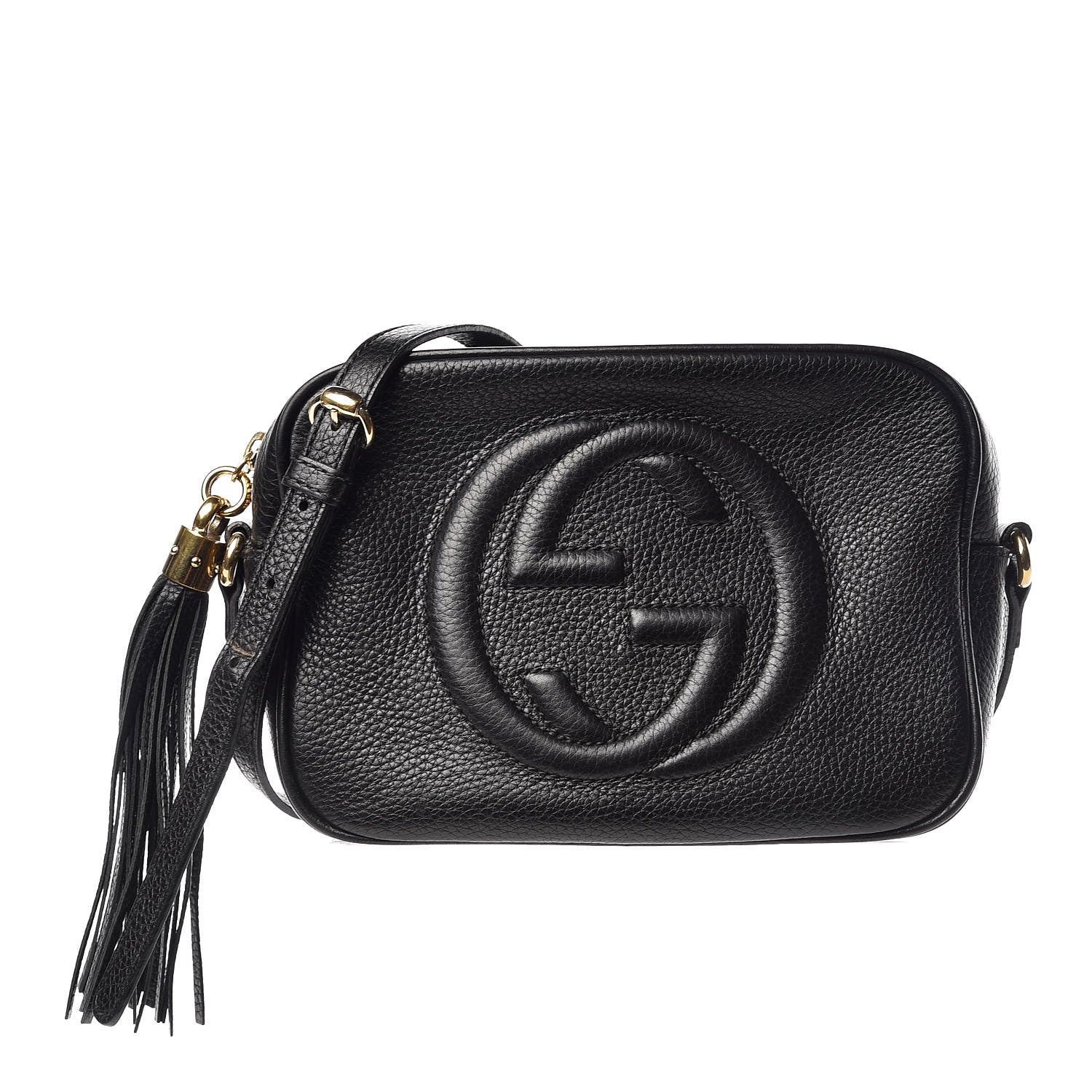 Gucci Pebbled Calfskin Small Soho Disco Bag Black 1 of 10