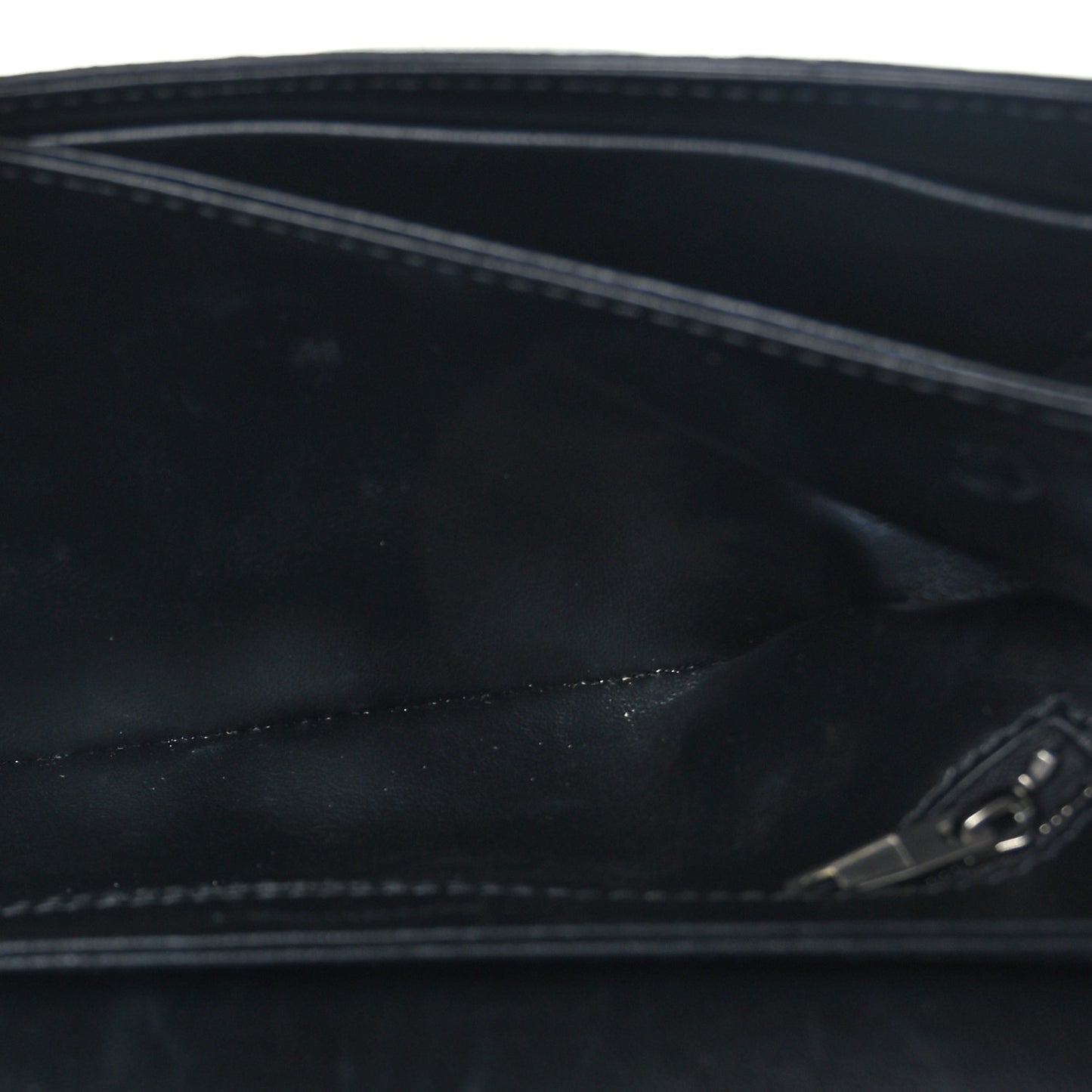 Nappa BB Monogram Embossed Medium Triplet Bag Black