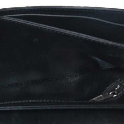 Balenciaga Nappa BB Monogram Embossed Medium Triplet Bag Black 6 of 9