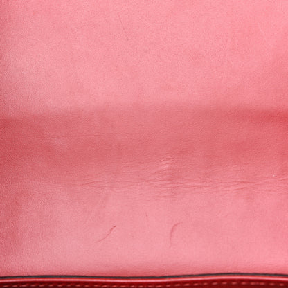 Gucci Guccissima Web Medium Padlock Messenger Shoulder Bag Hibiscus Red 8 of 11