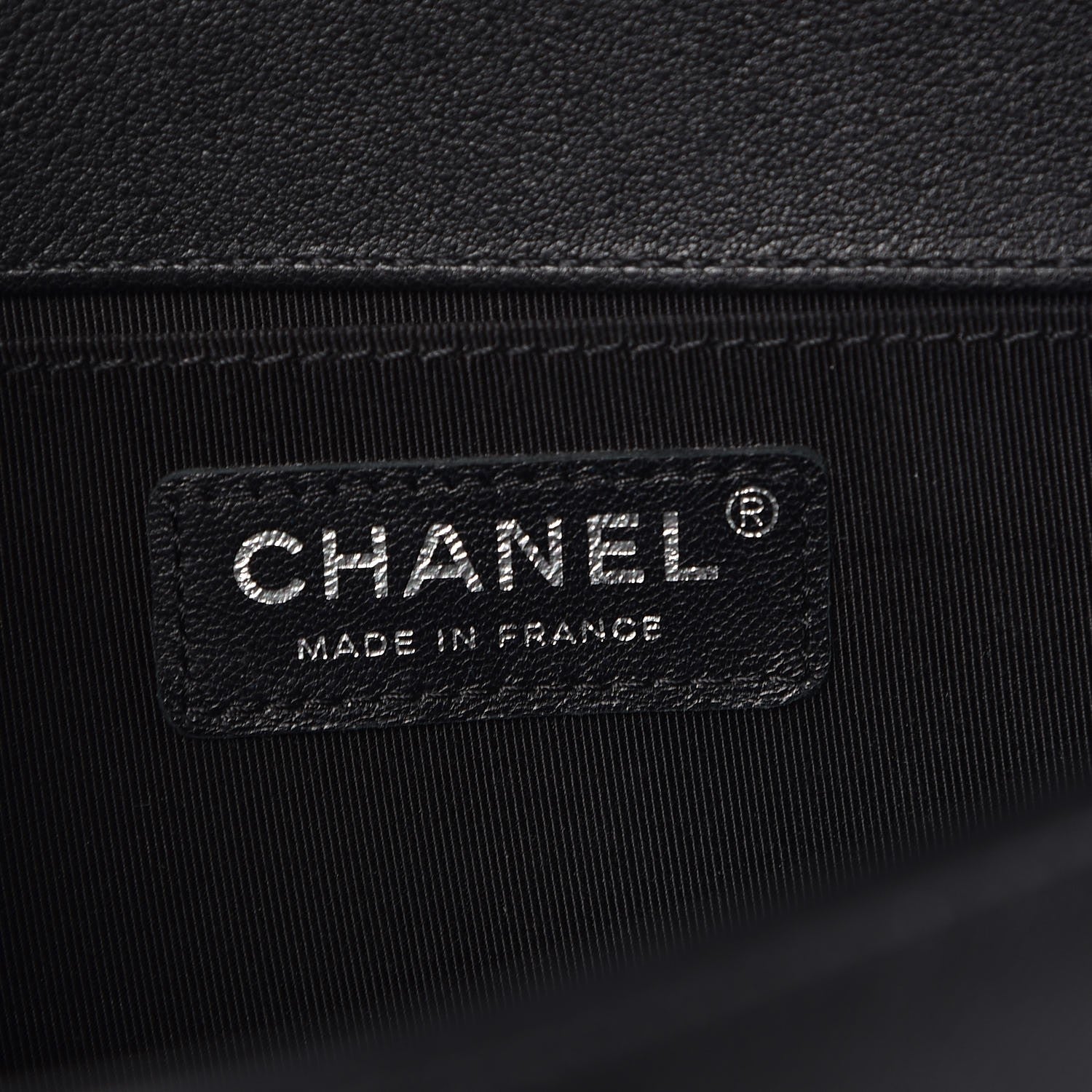 Chanel Calfskin Quilted Medium Boy Flap Black 6 of 8