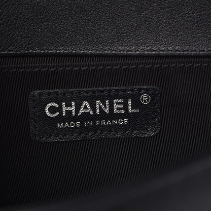 Chanel Calfskin Quilted Medium Boy Flap Black 6 of 8