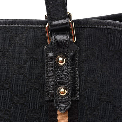 Gucci Monogram Medium Jolicoeur Tote Black 13 of 15
