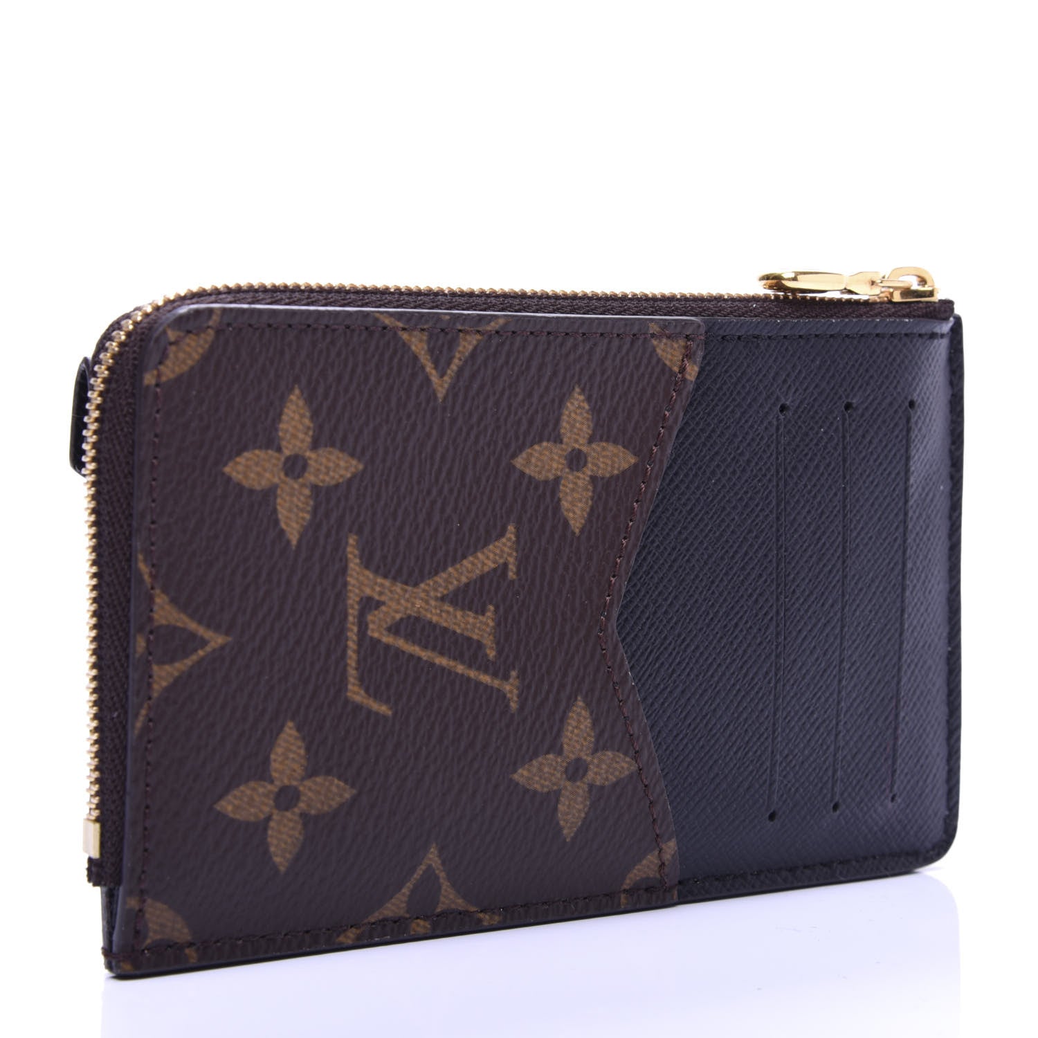 Louis Vuitton Monogram Recto Verso Card Holder Black 4 of 8