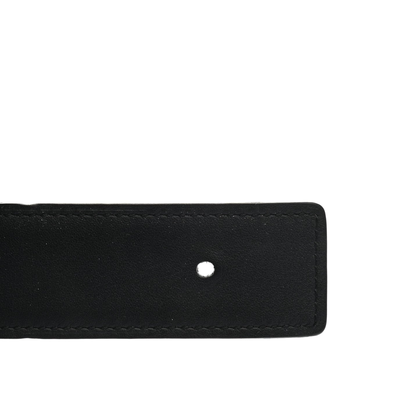 Swift Epsom 32mm H Belt Strap 100 Black Blue Jean
