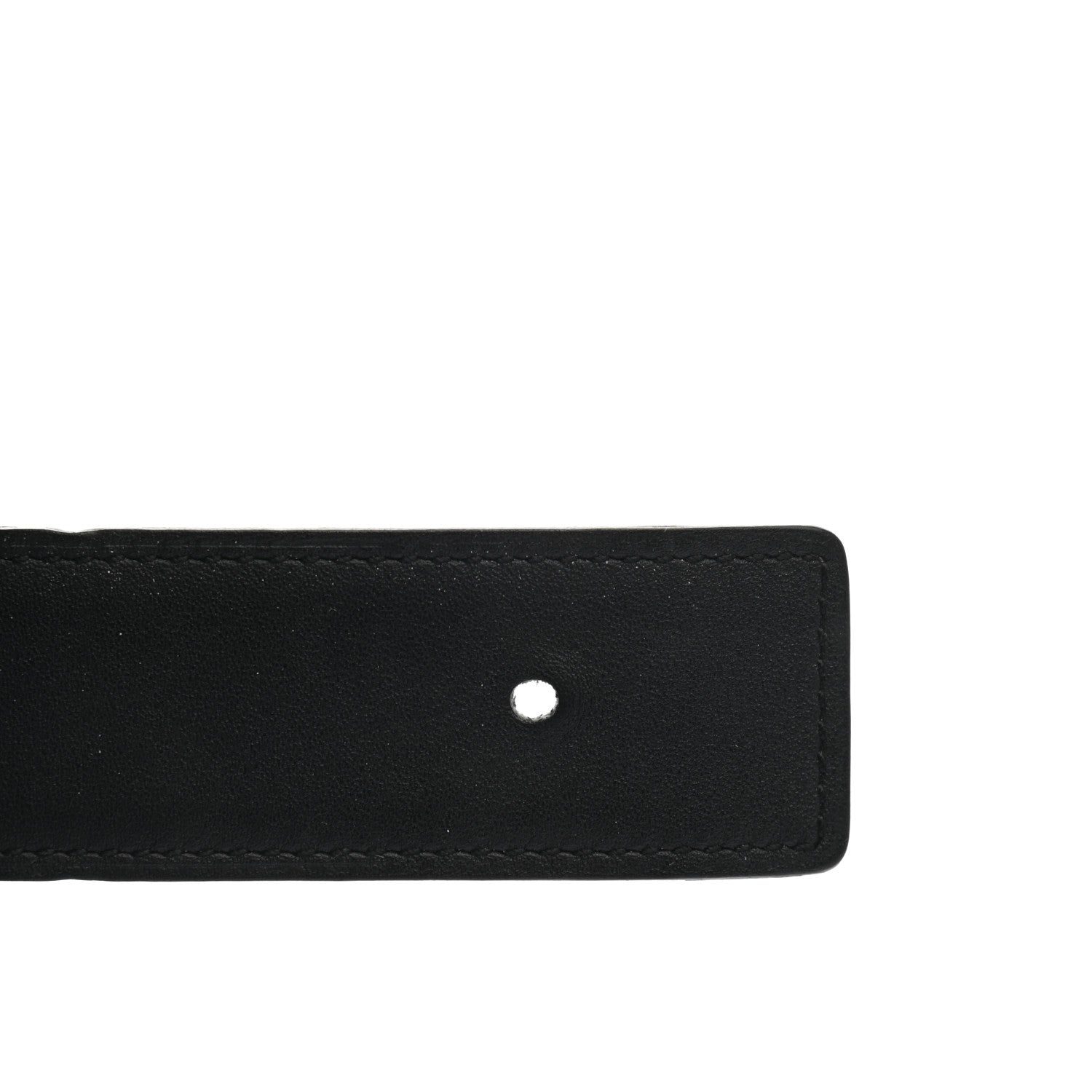 Hermes Swift Epsom 32mm H Belt Strap 100 Black Blue Jean 8 of 8