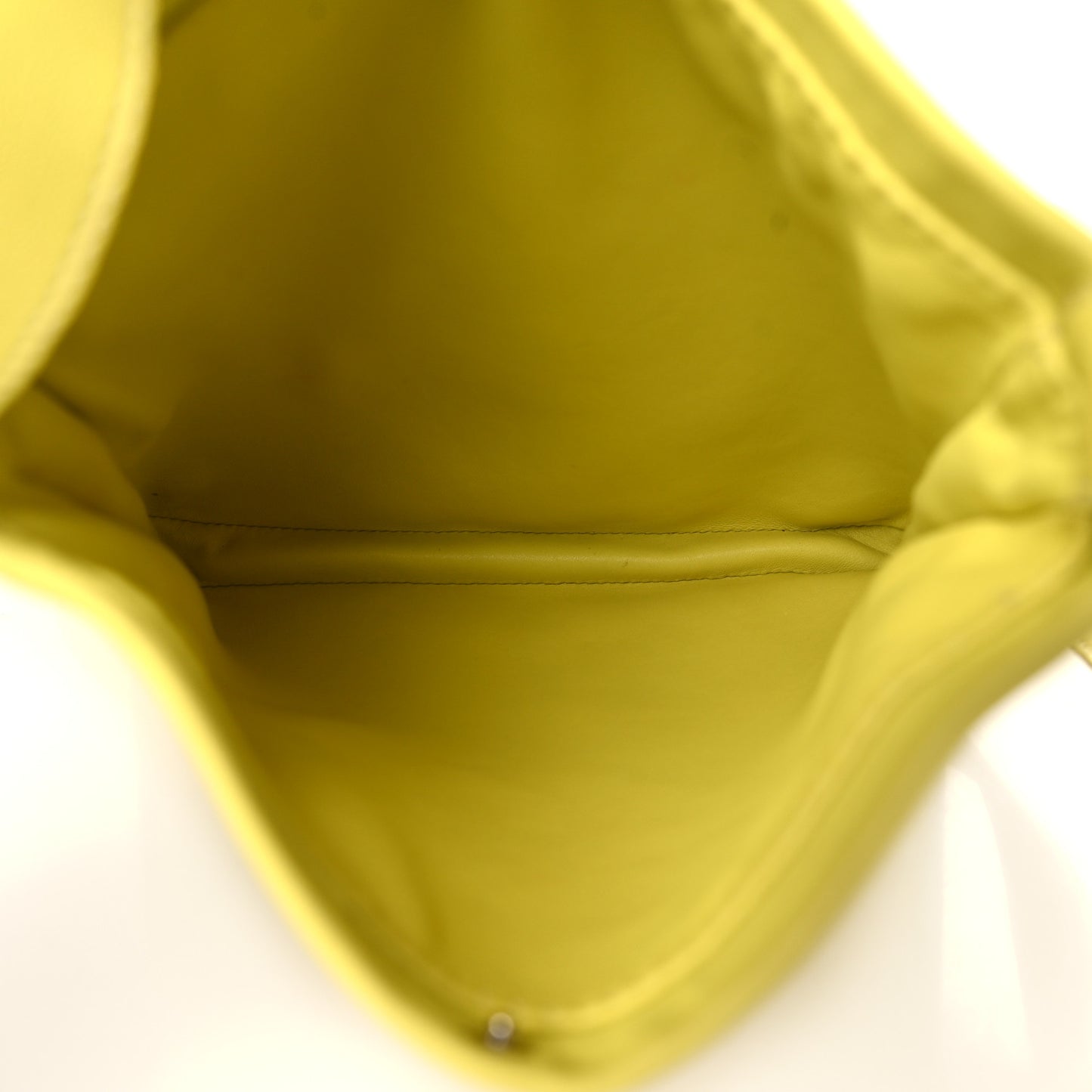 Lambskin Clou De Selle Pouch Sulphur
