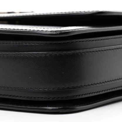 Saint Laurent Box Calfskin Monogram Medium Solferino Satchel Black 10 of 12