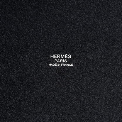 Hermes Swift H Canvas Cabas H En Biais 40 Black Ecru 8 of 9