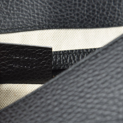 Gucci Calfskin GG Marmont Messenger Bag Black 7 of 10