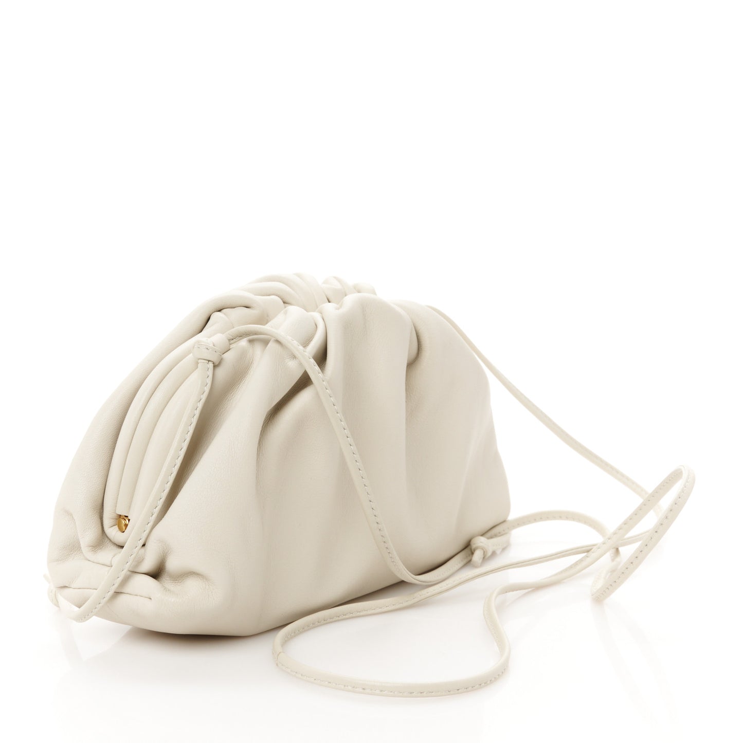 Butter Calfskin The Mini Pouch Chalk