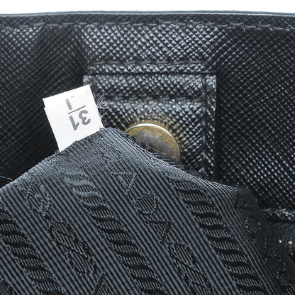 Prada Saffiano Lux Large Tote Nero Black 8 of 9