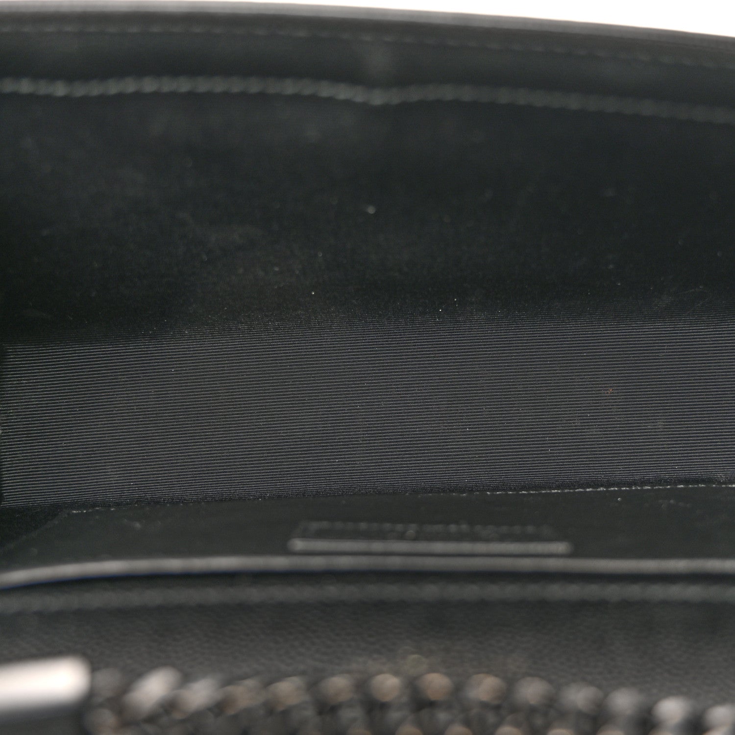 Saint Laurent Grain De Poudre Medium Classic Monogram Monochrome Kate Satchel Black 5 of 14