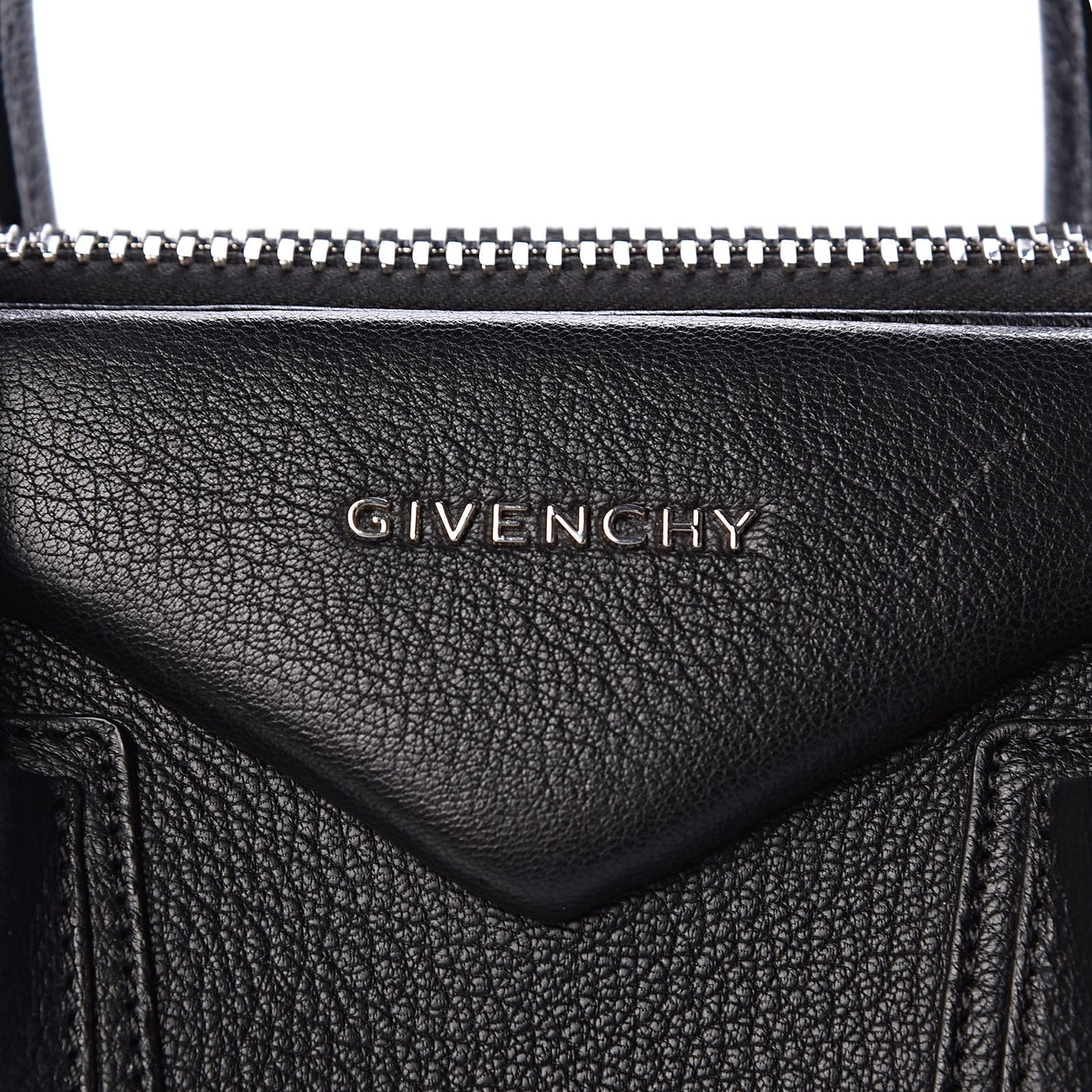 Sugar Goatskin Medium Antigona Black