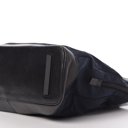 Prada Tessuto Nylon Shoulder Bag Blue 7 of 11