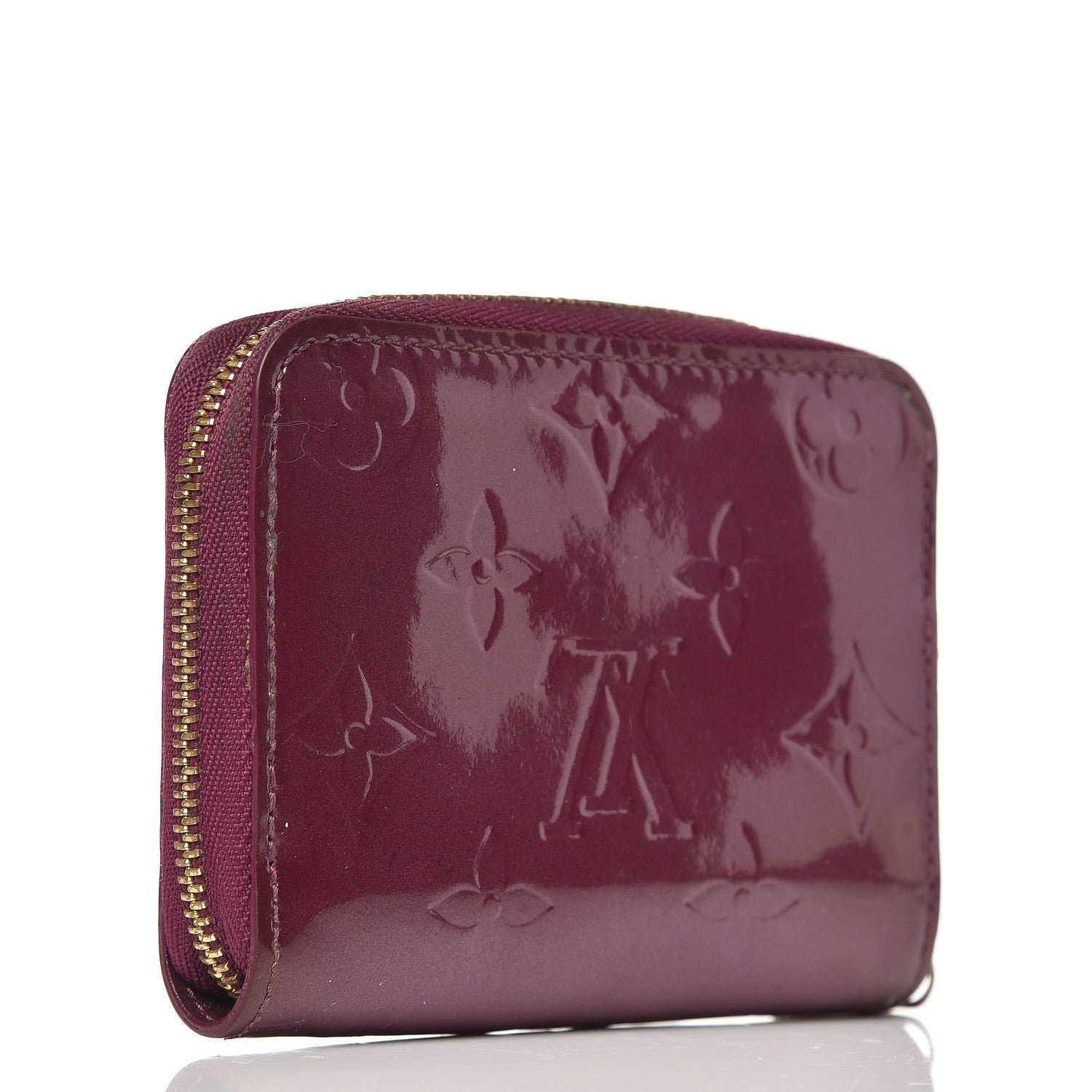 Louis Vuitton Vernis Zippy Coin Purse Wallet Violet 3 of 6