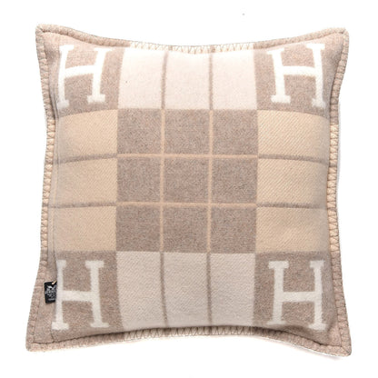 Hermes Wool Cashmere Avalon III Pillow PM Coco Camomille 3 of 5