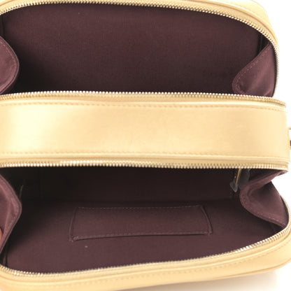 Chanel Metallic Lambskin Quilted Small Coco Boy Camera Case Gold 4 of 12