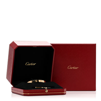 Cartier 18K Yellow Gold LOVE Bracelet 15 5 of 5