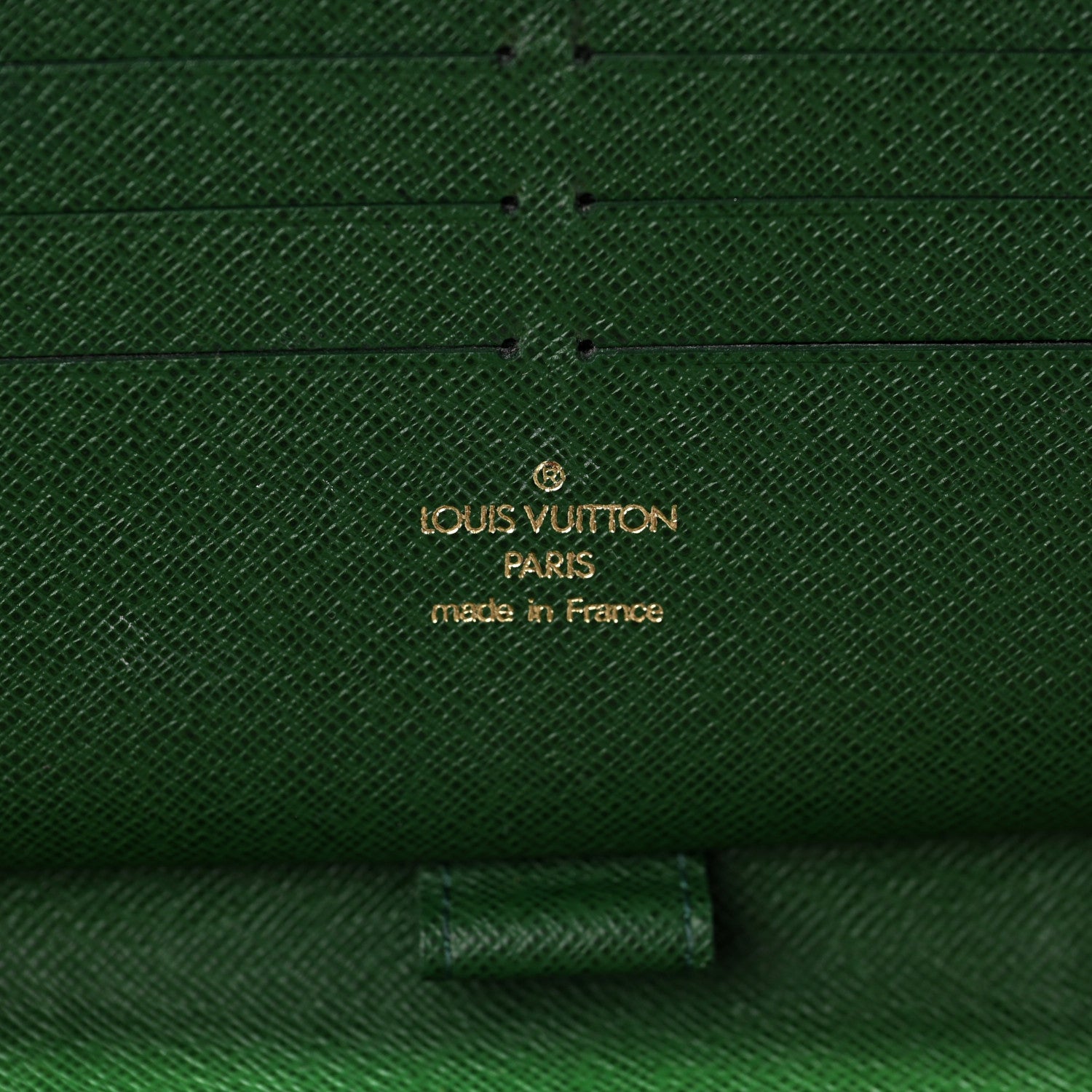 Louis Vuitton Monogram Groom Zippy Organizer Wallet Green 6 of 7
