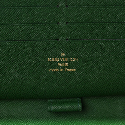 Louis Vuitton Monogram Groom Zippy Organizer Wallet Green 6 of 7